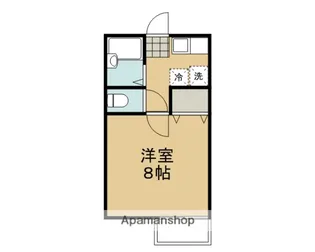 ヴィラ神山【103号室】の間取り