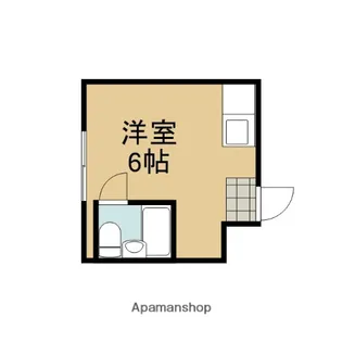 フラットオークウッド【301号室】の間取り