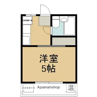 二軒茶屋マンション【3階】の間取り