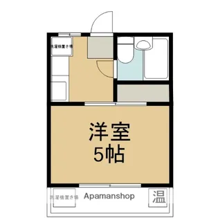 二軒茶屋マンション【2階】の間取り