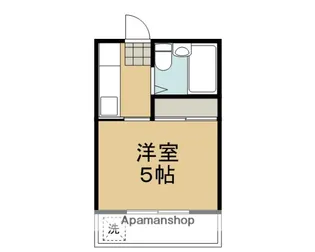 二軒茶屋マンション【B棟35号室】の間取り