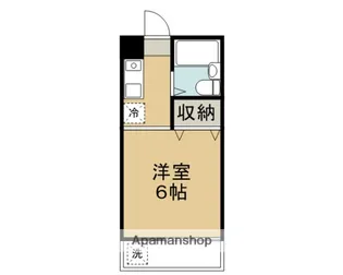 ハイツこすぎ【102号室】の間取り