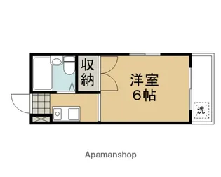 1Kの間取り画像