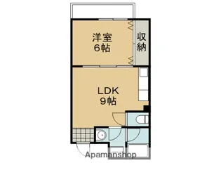 ハウゼ上賀茂【302号室】の間取り