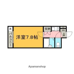 木全マンション【105号室】の間取り