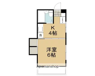 ロワール中嶋【110号室】の間取り