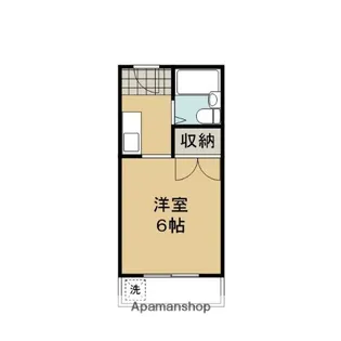 レジデンス紫苑【307号室】の間取り