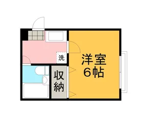 マコー北山【104号室号室】の間取り