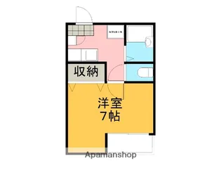 上賀茂ハイツ安井【202号室】の間取り