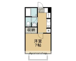 エステートピア藤澤【108号室】の間取り
