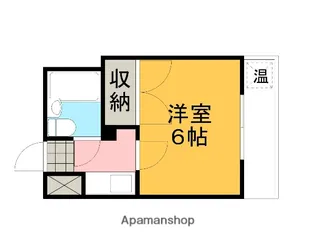 テラスICHI【213号室】の間取り