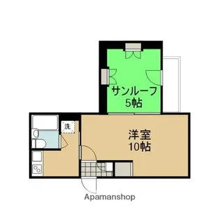 ヨークハウス【103号室】の間取り
