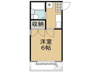 ラ・シャンブル【312号室】の間取り