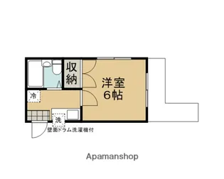 ラ・シャンブル【401号室】の間取り