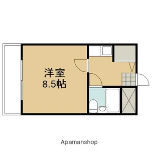 グレース新町【303号室】の間取り