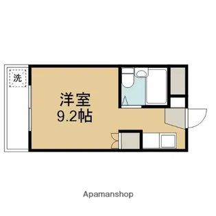 メゾンド亜地路義【208号室】の間取り