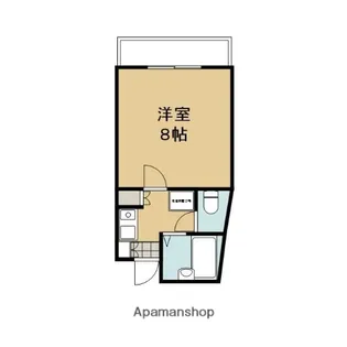 パープルゲート【2階】の間取り