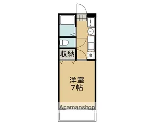 1Kの間取り画像