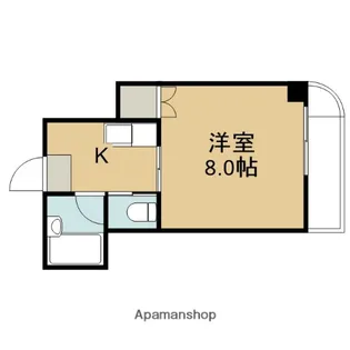 ラビスタⅡ【2階】の間取り
