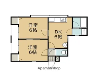 パルティール・ステージⅠ【301号室】の間取り