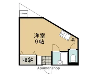 アルフィルク北山【102号室】の間取り
