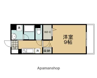紫竹舘【310号室】の間取り