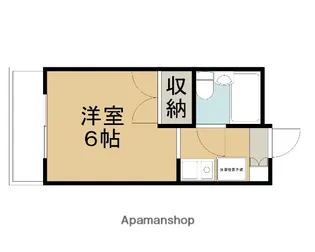 ロイヤルヴィラ衣笠【105号室】の間取り