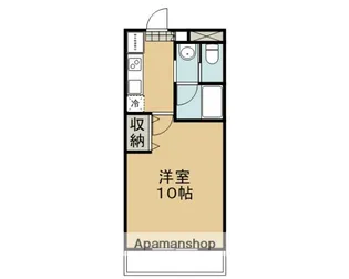 ライズ京都北山【103号室】の間取り