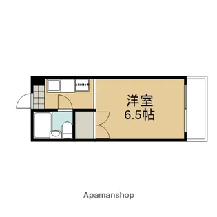 メイプル渡辺Ⅰ【403号室】の間取り