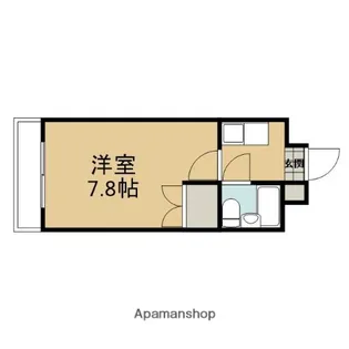 1Kの間取り画像