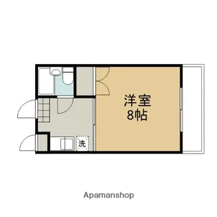 ヴィラホワイト【311号室】の間取り