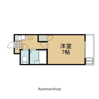 コーポ・フローレル【305号室】の間取り