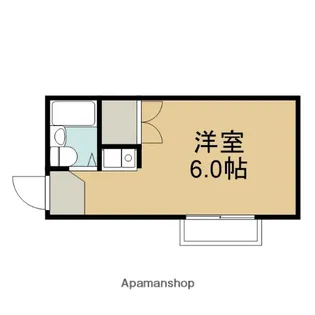 ミネ北山Ⅱ【201号室】の間取り