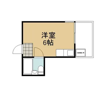 ライブコート二軒茶屋【305号室】の間取り