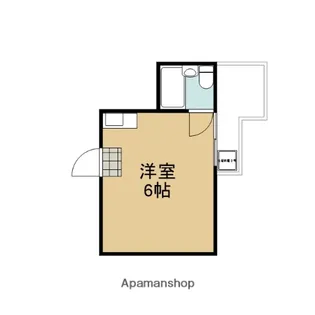 ライブコート二軒茶屋【404号室】の間取り