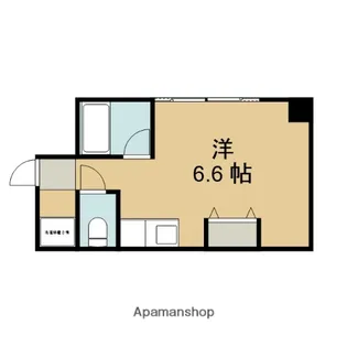 きんこん館【315号室】の間取り