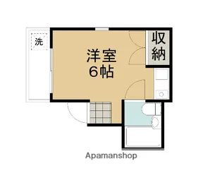 CUBE35【201号室】の間取り