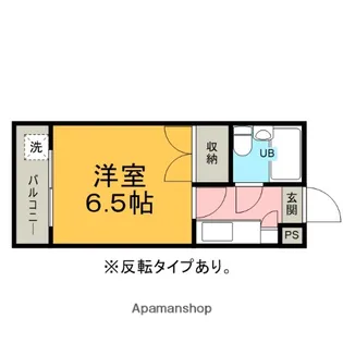 京都府京都市北区紫竹西野山町【マンション】の間取り