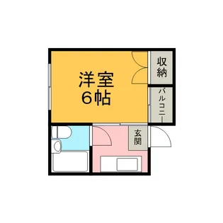 グリーンヒル北山【2階】の間取り