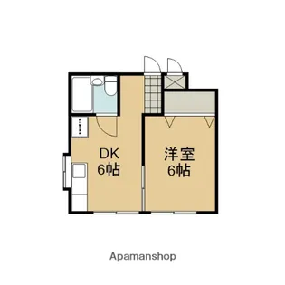 メゾンドペペ【2-A号室】の間取り