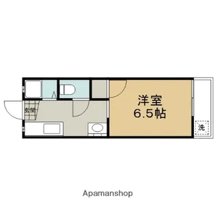 北山ヒルズC【1階】の間取り