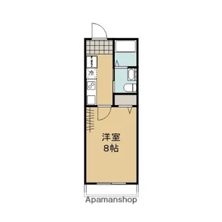 MESA VERDE 紫竹【1階】の間取り