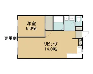 京都府京都市北区西賀茂山ノ森町【マンション】の間取り