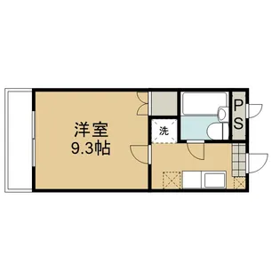 ポートハイム加茂【1階】の間取り