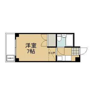 八久ホーム【101号室号室】の間取り