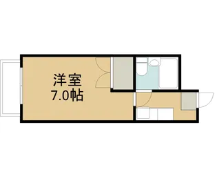 八久ホーム【2階】の間取り