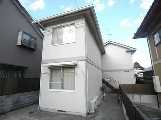 京都府京都市右京区龍安寺衣笠下町【アパート】の外観