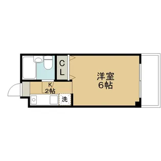 グリーンハウス【2階】の間取り