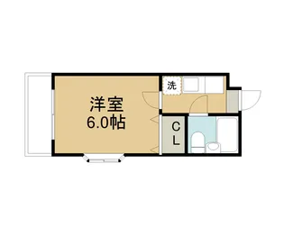 グリーンハウス【3階】の間取り