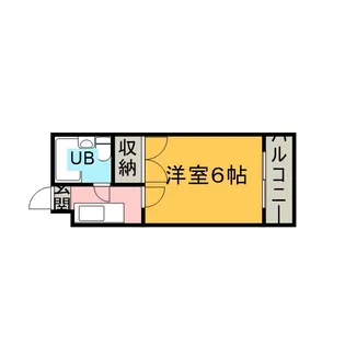 グリーンハウス【106号室号室】の間取り
